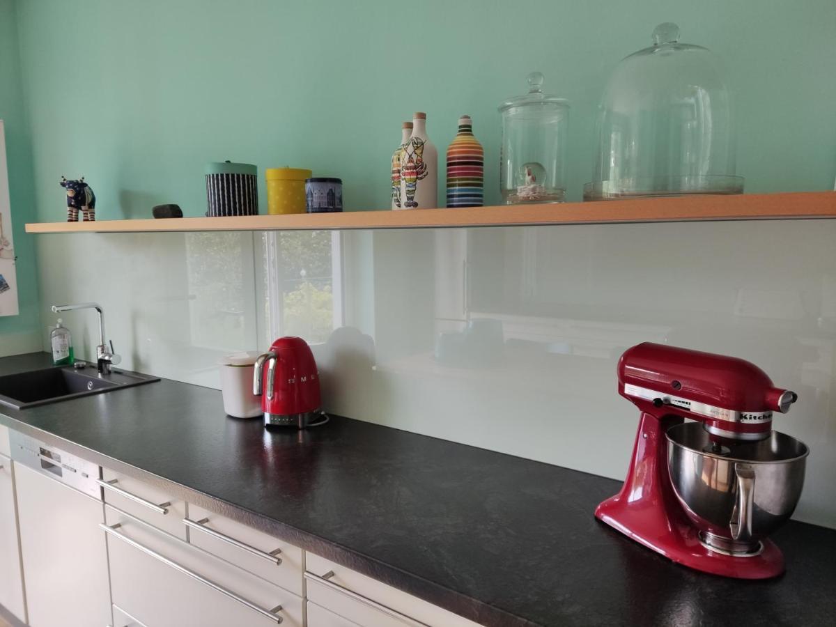 Zen Apartment - Spacious - Garden - Kitchen Karlsruhe Ngoại thất bức ảnh